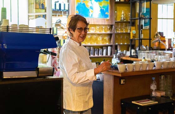 Gloria Montenegro, fondatrice de La Caféothèque