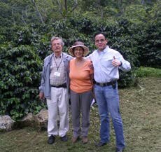 Visite d’une plantation partenaire